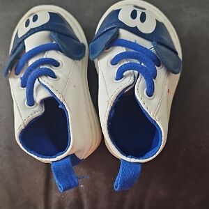 Vintage Mickey Mouse Infant Shoes Size 0 To 6 Months